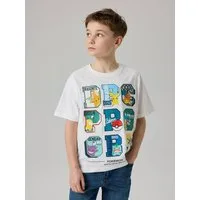 Name It T-Shirt NKMJULIO POKEMON SS NREG TOP NOOS SKY Baumwolle, regular fit