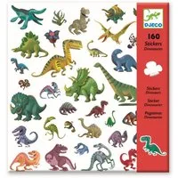 DJECO Sticker DJ08843 Stickerbögen: Dinosaurier