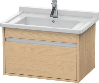 Duravit Ketho Waschtischunterbau wandhängend Natur Eiche Matt 800x455x410 mm - KT666403030 KT666403030