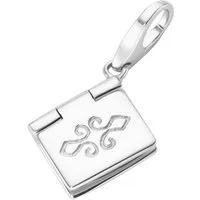 GIORGIO MARTELLO MILANO Charm-Einhänger Buch, Silber 925