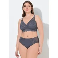 Ulla Popken Soft-BH Bralette Spitze ohne Bügel