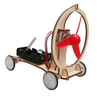 Children's Science Experiment Electric Wind Turbine Technology Small Production Handmade DIY KIT Kindergarten Elementary