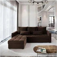Masseno Ecksofa KOS PIK mit Schlaffunktion L-Form, Sofa mit Bettkasten