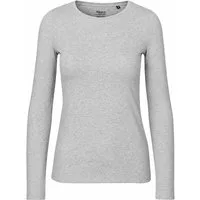 Neutral Langarmshirt Damen Long Sleeve T-Shirt / 100% Fairtrade-Baumwolle