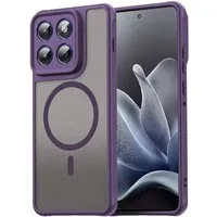 CoolGadget Handyhülle Magnet-Hülle für Motorola Edge 70 Schutzhülle magnetisch 6,67 Zoll, Hülle Matt Stoßfest kompatibel mit QI-Laden Zubehör Kameraschutz Case