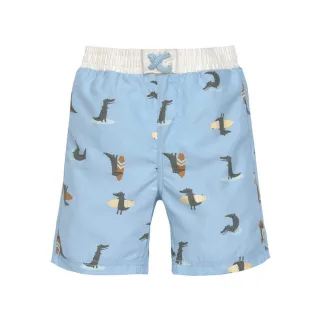 Lässig UV-Schutz 80 Badehose mit Windel Crocodile sky blue Gr.86