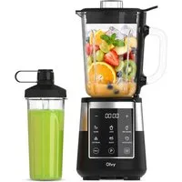 Olvy Standmixer Olvy Standmixer, 1,5 L Glasbehälter mit 600ml Tritan-Becher