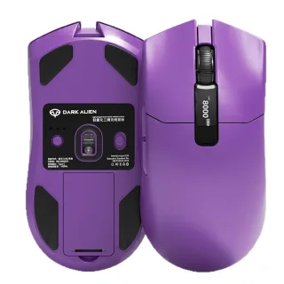 DARK ALIEN X8Pro Max Tri-mode Gaming Mouse with Digital EP Screen 800-8000DPI 1KHz Return Rate 71g Lightweight Wireless