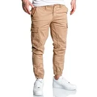 Amaci&Sons Chinohose RIALTO Cargo Jogger-Chino Herren Cargo Jogger Chino Jeans Hose