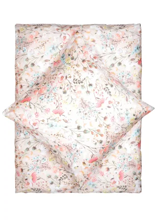 LIVING DREAMS - Satin-Bettwäsche blush - Gr. - 155