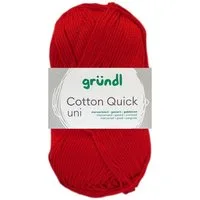 Gründl 50 Gramm Gründl Cotton Quick Uni Farbauswahl Häkelwolle