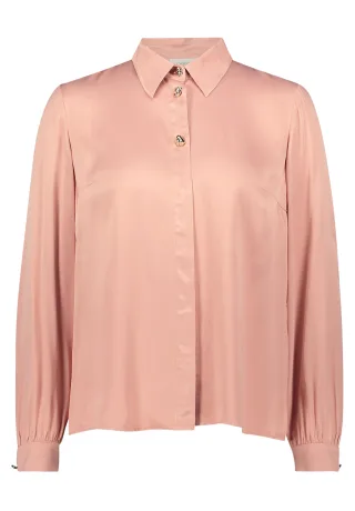 CARTOON - Satin-Bluse Peach Beige - Gr. - 38