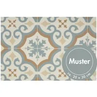 misento Vinylboden Astell in Fliesenoptik, für Feuchtraum- und Privatbereiche, PVC Bodenbelag Meterware 200/400 cm breit, Stärke 2,5 mm