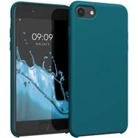 kwmobile Handyhülle Handyhülle für Apple iPhone SE (2022 / 2020) / iPhone 8 / 7 Hülle, Weiches Handy Silikon Case - Schutzhülle Cover