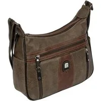EAAKIE Umhängetasche Damen Tasche Schultertasche Umhängetasche Leder Optik Handtasche, als Schultertasche, Umhängetasche tragbar
