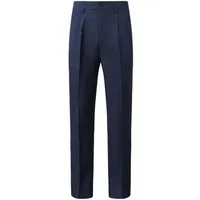 Allthemen Anzughose Regular Fit Baukastenhose mit geradem Beinform bügelfrei Businesshose