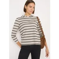 CECIL Hoodie gestreift, mit Kapuze