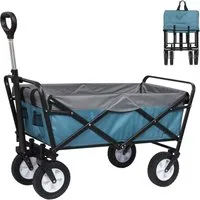 EUGAD Bollerwagen (1-tlg), faltbar klappbar belastbar bis 80kg PP-Räder