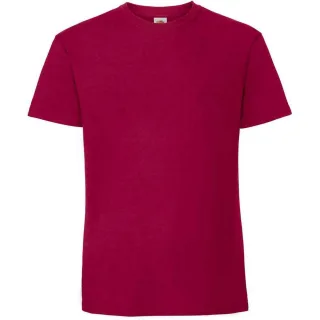 Fruit Of The Loom Herren Premium T-Shirt (Cranberry)