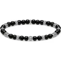 THOMAS SABO Armband Armband Glücksbringer Schwarz (Set)