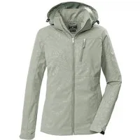 Killtec Softshelljacke KOS 13 WMN CS SFTSHLL JCKT FLORAL Softshelljacke mit abzippbarer Kapuze