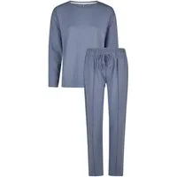By Louise Schlafanzug Sweet Dreams (Set, 2 tlg., 2-teilig) Damen Pyjama Lounge lang Sweater-Qualität