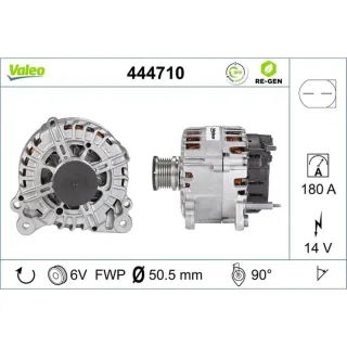 Valeo Lichtmaschine 180A Skoda VW 444710