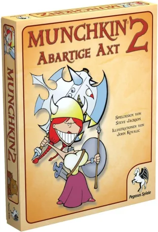 Pegasus Spiele 17212 - Munchkin 2: Abartige Axt