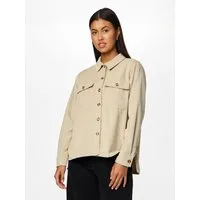 pieces Hemdbluse PCEFFI LS SHIRT WVN NOOS Materialmix, loose fit
