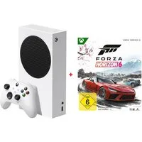 Microsoft Xbox Series S Konsole + Forza Horizon 6 Spielecode (Bundle), Ohne Laufwerk, Digitales Gaming, schnelle SSD