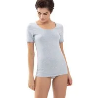 Mey Kurzarmshirt Cotton Pure Rundhalsausschnitt, Halbarm, Legere Passform