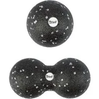 crivit Massagerolle Crivit Massageball Set 8 cm (2-tlg., Twinball und Massageball), Umweltfreundliche Produktion