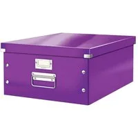 LEITZ Aufbewahrungsbox 1 Aufbewahrungsbox 36,9x20x48,2cm Click & Store WOW violett