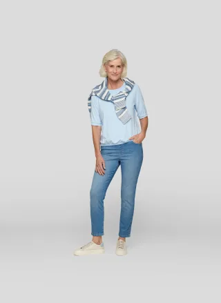 RABE - Denim Love pastellblau - Gr. - 44