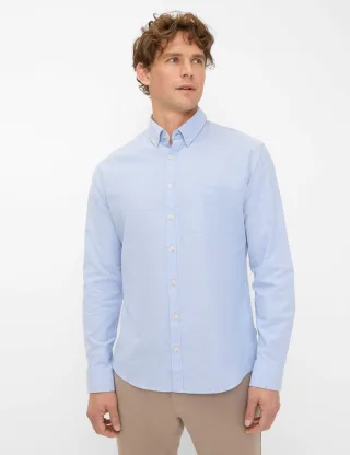 Brax Herren Hemd Style DANIEL sky, hellblau, Gr. 5XL