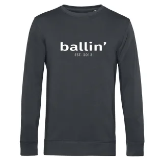 Basic Sweater von Ballin Est. 2013 in der farbe Grau und in größe XS.