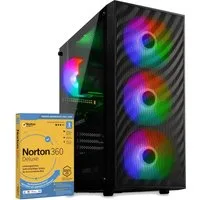 cybernerds PRO Gaming P13 AMD Ryzen 7 5700X mit Nvidia RTX 5060 Win 11 Pro PC (AMD AMD Ryzen 7 5700X, 16 GB RAM, 512 GB SSD)