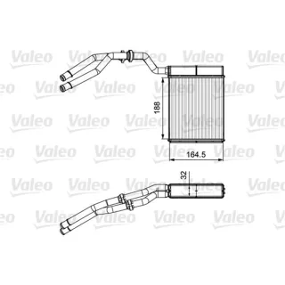Valeo W?rmetauscher Ford Galaxy Mondeo S-Max