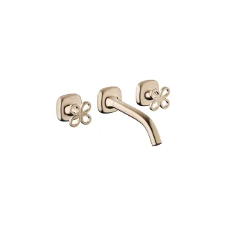 Dornbracht Waschtisch-Wandbatterie ohne Ablaufgarnitur COYA 36712424 Champagne (22kt Gold),36712424- 36712424-47