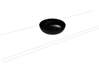 Kaldewei Waschtisch-Schale Miena, Modell 3181 ohne Überlauf d=380, 909406003701 909406003701