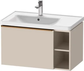 Duravit D-Neo Waschtischunterbau wandhängend Taupe Matt 784x452x440 mm - DE4258004910000 DE4258004910000