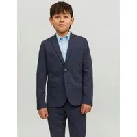Jack & Jones Junior Sakko JPRSOLAR stylisch, elastisch, pflegeleicht unifarben, modisch, slim fit, Reverskragen