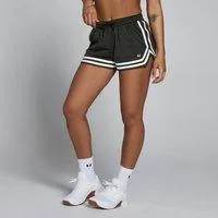 MP Lift Contrast Mesh Shorts für Damen – Vintage-Schwarz - L