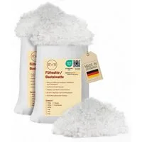 Eve Textile GmbH Kissenfüllung Füllwatte Weich Polyester Füllung Kissen Kuscheltiere DIY-Projekte, Perlenfüllwatte Formstabil Waschbar & Hypoallergen Trocknergeeignet