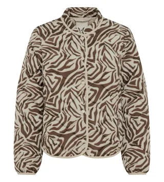 Fuchs Schmitt - Softfibre Steppjacke caffee/sand - Gr. - 36