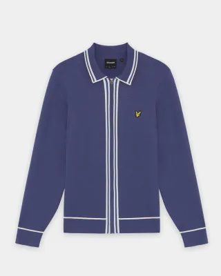 Jacke in Mittelblau
