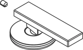 Hansgrohe Griff Hansgrohe Axor Edge 93590000
