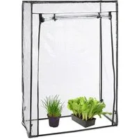 relaxdays Tomatengewächshaus mit PVC Folie