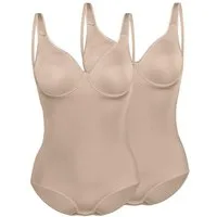 Sassa Body 2er Sparpack Body mit Bügel BASIC CONTROL (Spar-Set, 2-tlg) formendes Vorderfutter
