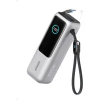 Anker Anker 165W 25000 mAh Laptop Powerbank Ladegerät mit 70cm ausziehbarem Kabel & Trageband, 3 USB-C Ports für Laden mehrerer Geräte 25000 mAh (5 V), Für MacBook Pro, iPhone 17/16/15, Samsung und mehr (flugzeugtauglich)